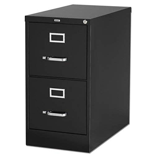 Lorell 2-Drawer Vertical File with Lock, 15 by 26-1/2 by 28-3/8-Inch, Black3 Drawer File Cabinet, lateral Filing Cabine