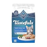 Blue Buffalo Tastefuls Natural Dry Food for Adult Indoor Cats, Chicken & Brown Rice Recipe, 15-lb Bag