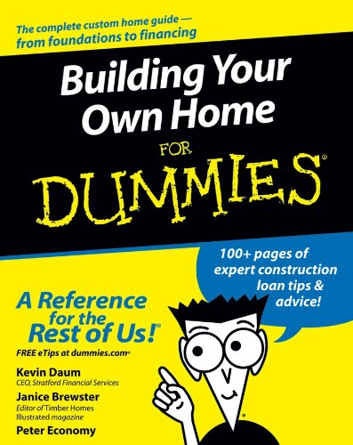 Building your Own Home for Dummies book cover