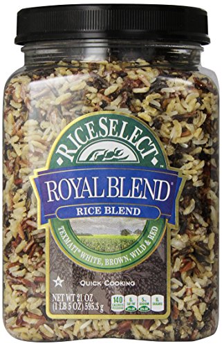 RiceSelect Royal Blend, Texmati White, Brown, Wild, & Red Rice, 21 oz