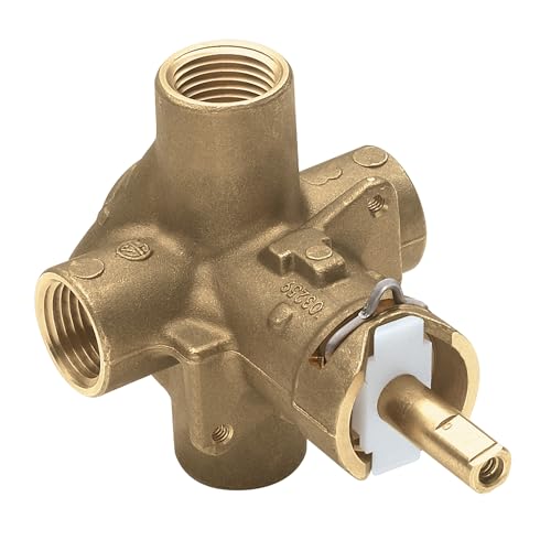 Moen M Pact PosiTemp Pressure Balancing Brass Tub and Shower Valve with IPS Connections, 2510