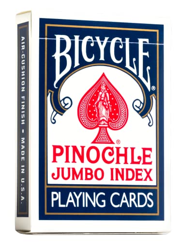 Bicycle Jumbo Pinochle Playing Cards - Pinochle Deck