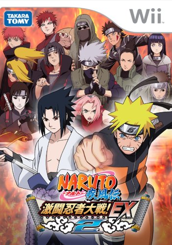 Wiiの名作・アクション・ゲーム人気投票＆ランキング【ACT】　34位　NARUTO -ナルト- 疾風伝 激闘忍者大戦!EX2の画像