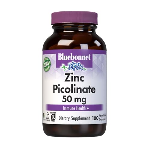 Bluebonnet Zinc Picolinate 50mg
