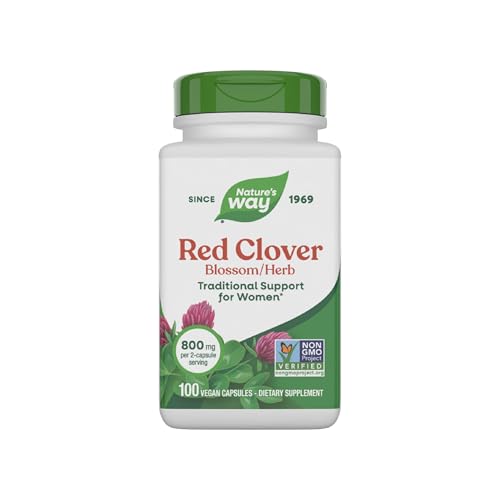 Nature's Way Red Clover Blossom Herb 800 mg