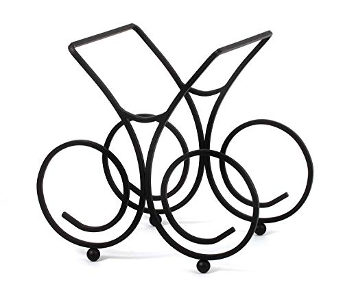 Spectrum Diversified Bordeaux 3-Bottle Holder Trusted Brand Simple, elegant, and strong tabletop