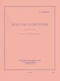 Solo De Concours Op10 Clarinette Et Piano