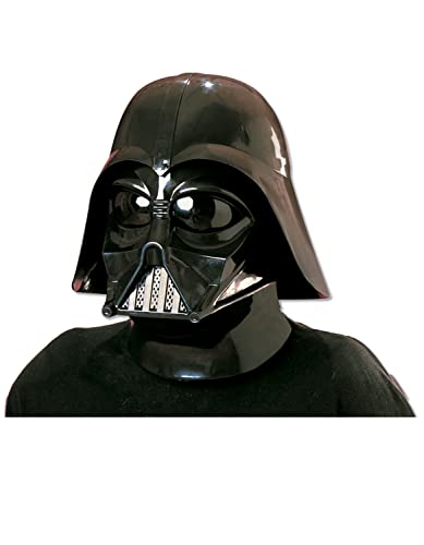 Rubie's mens Star Wars Darth Vader, Deluxe Adult Full Face costume masks, Black, One Size US