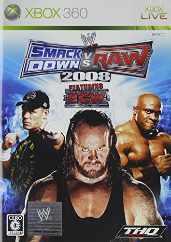 XBox360の名作・アクションゲーム人気投票＆ランキング【ACT】　46位　WWE 2008 SmackDown vs Rawの画像