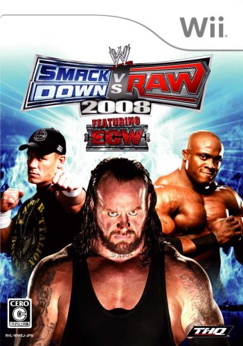 Wiiの名作・アクション・ゲーム人気投票＆ランキング【ACT】　71位　WWE 2008 SmackDown vs Rawの画像
