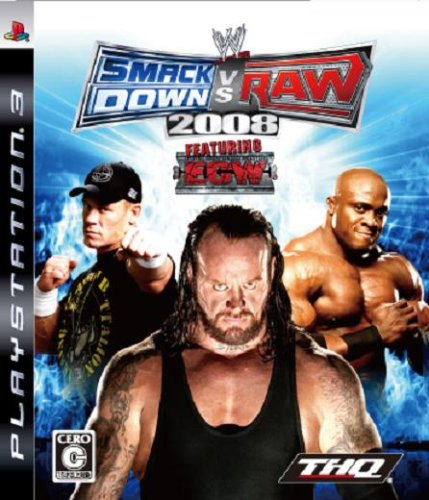 【PS3】プレイステーション3の名作・スポーツ・ゲーム人気投票&ランキング【Sports】 97位 WWE 2008 SmackDown vs Rawの画像