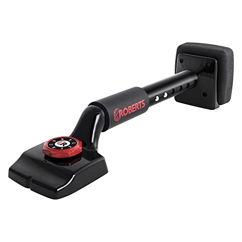 ROBERTS Economy Adjustable Knee Kicker,Black