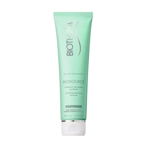 (-41%) Biotherm Biosource Reinigungsschaum für normale Haut, Cleansing Foam mit Mineralien und Zink, mildes Reinigungsgel für ein erfrischtes Hautgefühl, 150 ml