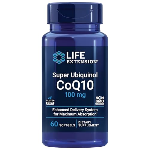 Life Extension Super Ubiquinol CoQ10 100mg 60 Softgels