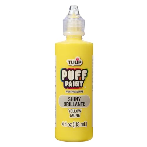 Tulip 41408 Dimensional Fabric Paint 4oz Slick Yellow