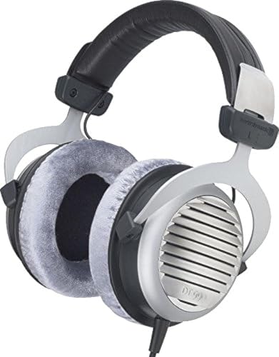 beyerdynamic DT 990 PRO, 250 Ohm, Open Back, Over Ear, Wired Headphones with Velour Ear Pads