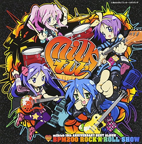 milktub 15th ANNIVERSARY BEST ALBUM BPM200 ROCK'N'ROLL SHOW jacket from amazon