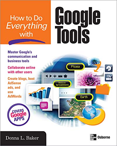 How to Do Everything with Google Tools (As: Donna Baker) cover