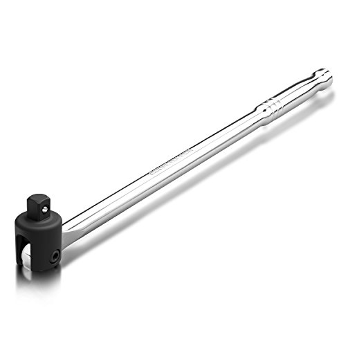 Neiko 00206A 1/2 Inch Drive Premium Breaker Bar For Big Jobs For light- to medium-duty jobs,