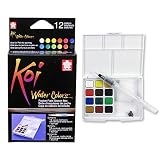 Sakura Koi Bote Daquarelle De Voyage Avec 12 Couleurs