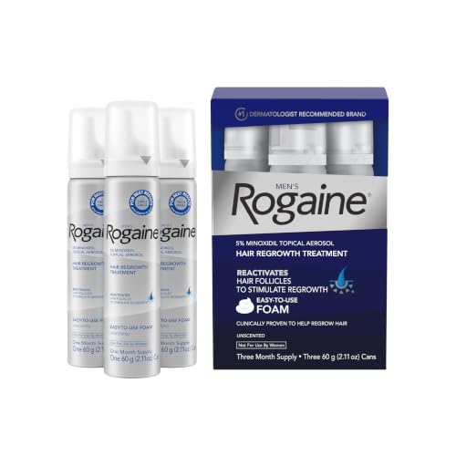 Men's Rogaine 5% Minoxidil Foam