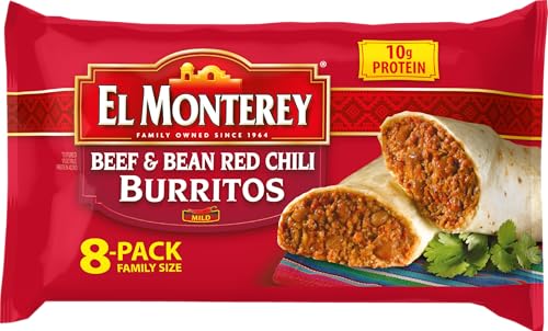 El Monterey, Beef & Bean Red Chili Burrito, 32 oz (Frozen)