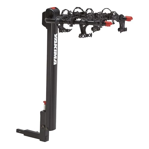 Yakima DoubleDown 4 Hitch Mount Bike Rack, 4-Bike Carrier for Car, SUV & Truck - Fits 2” & 1.25” Receivers, Tilting Rear-Mounted Bicycle Holder with Anti-Sway Cradles & Folding Arms