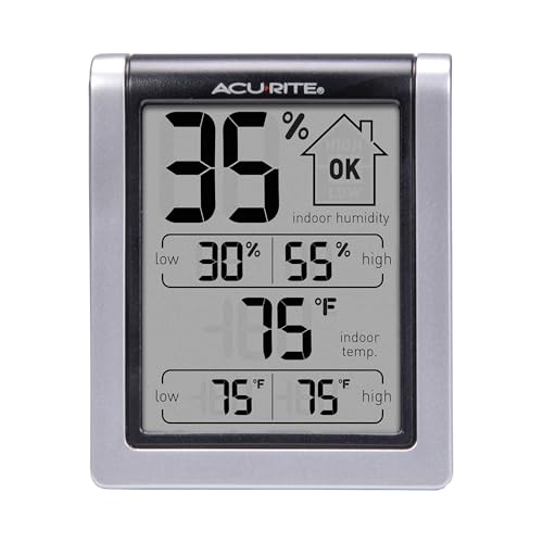 AcuRite Wireless Digital Indoor Thermometer and Hygrometer & Easy to Use Consider this