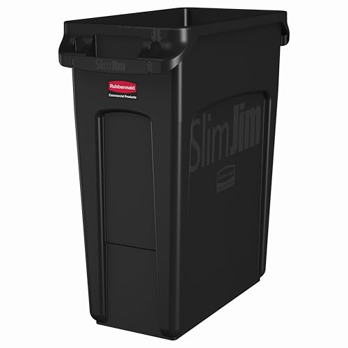 Rubbermaid Commercial Products Slim Jim Behälter mit Luftkanälen
