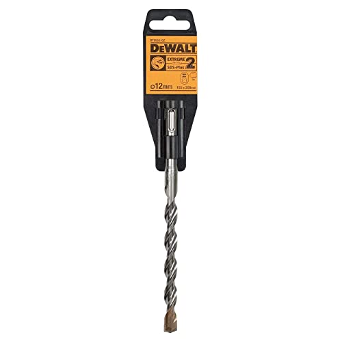DeWalt DT9553QZ 12 x 200mm Extreme 2 SDS-Plus Drill Bit, DT9553-QZ