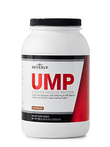 Beverly International UMP Protein Powder, Chocolate. Unique Whey-Casein Ratio Builds Lean Muscle. Easy to Digest. No Bloat. (32.8 oz) 2lb .8 oz