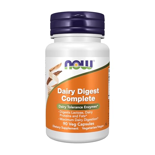 NOW Foods Dairy Digest Complete (90 Capsules)
