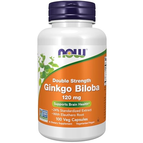 NOW Foods Ginkgo Biloba Double Strength 120 mg