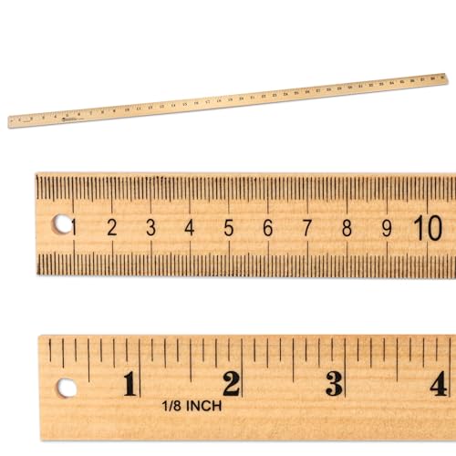 Learning Resources Wooden Meter Stick, Ruler, Classroom Supplies, Measuring, Ages 5+