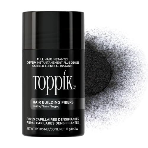 (-15%) Toppik Haarfasern zur Haarverdichtung, Ansatzpuder, Schwarz, 12g