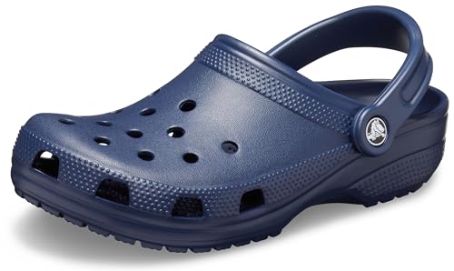 Crocs Men's and Women's Classic Clog, Navy, 15 Women/13 Men