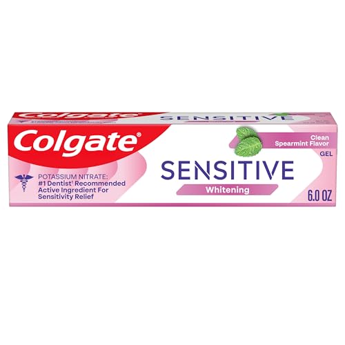 Colgate Sensitive Maximum Strength Sensitive Toothpaste, Plus Whitening and Fresh Stripe, 6 oz