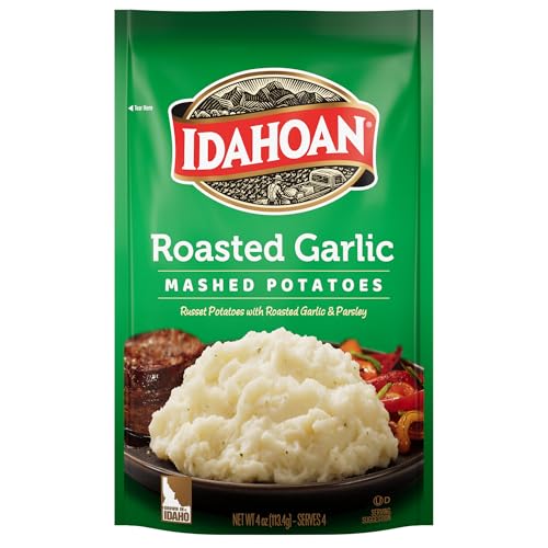 Mashed Potatoes Roasted Garlic 4 Oz