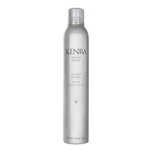 Kenra Professional Design Spray 9 | Light Hold Hairspray | Tames Frizz & Flyaways | Lightweight, Brushable Formula | All Hair Types | 10 oz