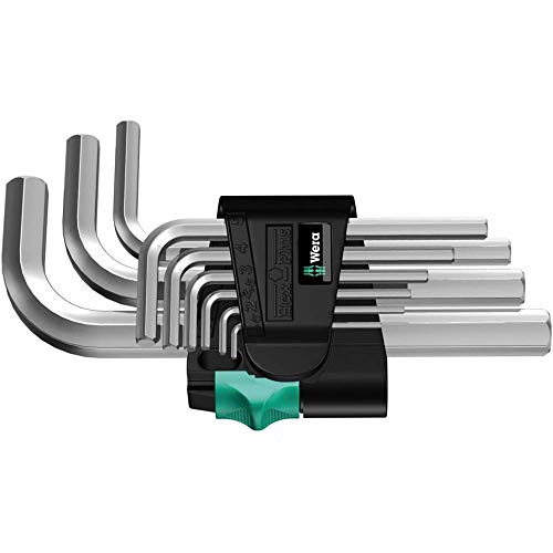 (-50%) Wera 950/9 SM N Winkelschlüsselsatz, metrisch, gestellverchromt, 9-teilig, 05021406001