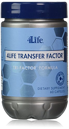 4Life Transfer Factor Tri-Factor Formula - Advanced Immune Support with Cow Colostrum & Chicken Egg Yolk - 60 Veggie Capsules
