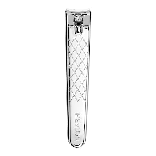 Revlon Nail Clipper with Foldaway Nail File Curved Blade