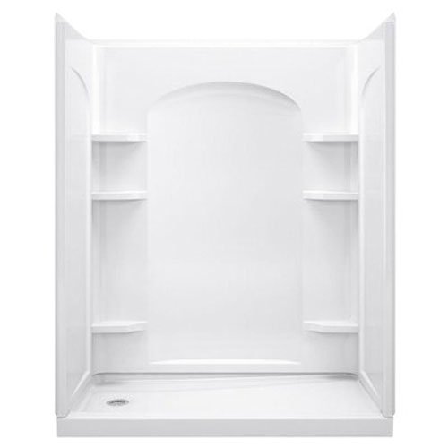Kohler 72232100-0 Ensemble Vikrell 60-in X 72-1/2-In Shower Back Panel, White