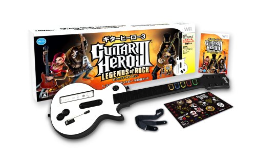 Wiiの名作・音楽ゲーム人気投票＆ランキング【音ゲー・リズムゲー】　4位　ギターヒーロー3 レジェンド オブ ロックの画像