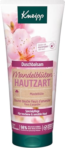 (-37%) Kneipp Duschbalsam Mandelblüten Hautzart - feuchtigkeitsspendende Duschcreme mit Mandelmilch & Mandelöl für geschmeidige Haut - 200ml