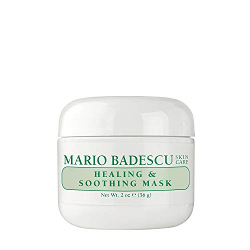 Mario Badescu Healing & Soothing Mask - Creamy and Comforting Facial Mask with Kaolin Clay, Niacinamide, and Zinc Oxide - Restores Balance and Alleviates Dryness - Ideal for Oily or Problem Skin