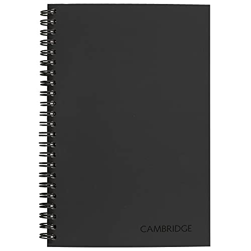 Mead Cambridge Wirebound Business Notebook, Ruled, 4-7/8 x 8 Inches, White, 80 Sheets per Pad (06096)