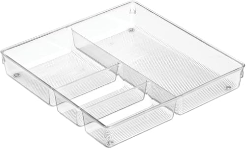 InterDesign Linus Plastic Drawer Organizers Set of 8