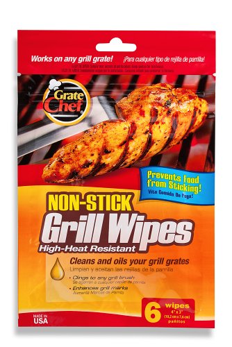 Grate chef grill wipes 6ct (850110000038)