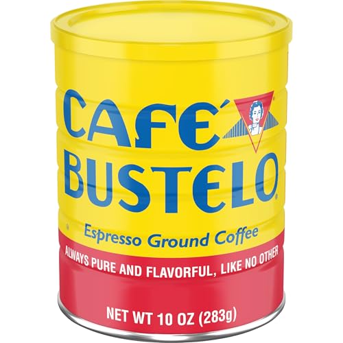 Café Bustelo Espresso Dark Roast Ground Coffee, 10 Ounces